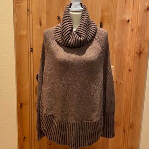 PORTOLANO poncho sweater, size M medium